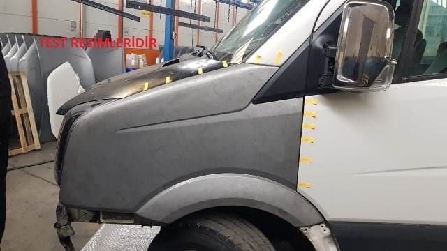 VOLKSWAGEN CRAFTER- 07/17; GUARDABARROS DELANTERO IZQUIERDO (EAGLE BODY) — OEM 2E0821305