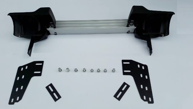 MITSUBISHI L200- PICK UP- 06/15; Parachoques Trasero (Aluminio/Con Reflector/Con Soportes Conexión) (EAGLE BODY) — OEM 6410A233