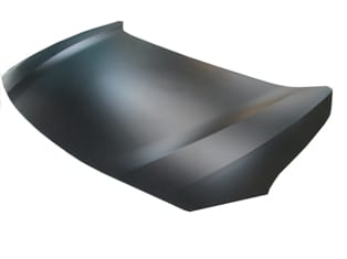 RENAULT FLUENCE 09/16; Engine Hood (Sealed/Seam Welded) (EAGLE BODY) — OEM 651002244R