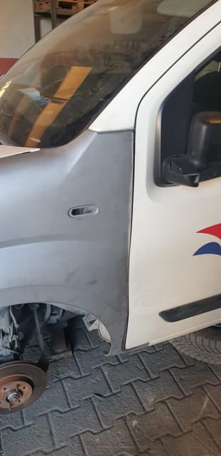 PEUGEOT BIPPER- 08/17; FRONT FENDER WITH HOLES LEFT (EAGLE BODY) — OEM 1615089280