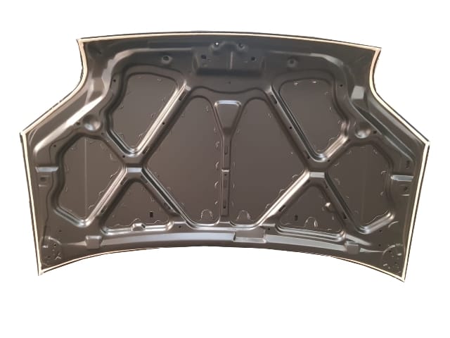 FORD TRANSIT CONNECT- 02/07; Engine Hood Reinforced Perforated (WELDED/SPOT WELDED) (EAGLE BODY) — OEM 2T14 V16610 AB